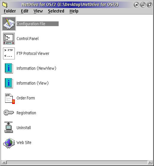 NetDrive Desktop Folder